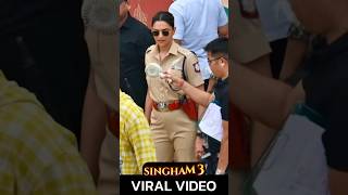 Wheres Deepika Padukones Baby Bump on Singham 3 Set pregnancy [upl. by Balthazar]