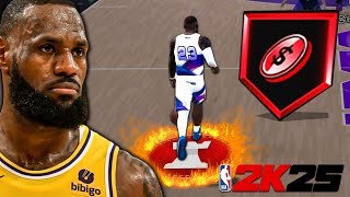 This LeBron James Build is a quotPURE POINT FORWARDquot on NBA 2K25 [upl. by Hochman]