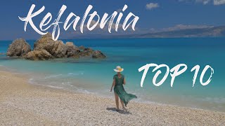 Top 10 best places to visit in Kefalonia Greece in 2021 [upl. by Anirav37]