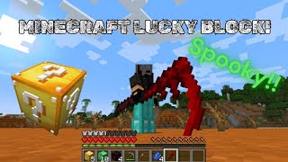 Minecraft Epic Lucky Block Death Battle Spooky Halloween Special [upl. by Ymer]