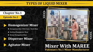 Industrial amp Commercial Machinery  Mixer With MAREE  Umair Sharif  Chapter No 1 Episode No 2 [upl. by Ayinat]