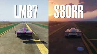 BENEFACTOR LM87 vs ANNIS S80RR grandtheftauto [upl. by Hasin]