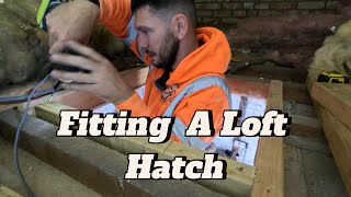 FittIng A loft Hatch Kitchen Part 4 diytips [upl. by Sculley951]