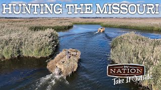 Duck Hunting on the Missouri River  DU Nation [upl. by Audwen]