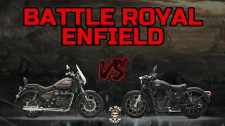 Battle Royal Enfield Meteor 350 vs Classic 350  Ol Man Ronin S4E32 [upl. by Mullins262]