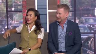 Kathryn Hahn amp Joe Locke CP24 Breakfast interview promoting quotAgatha All Alongquot [upl. by Atoked]