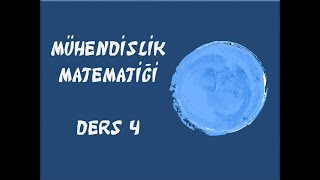 Mühendislik Matematiği Ders 4 Çarpan Teoremi [upl. by Girard]