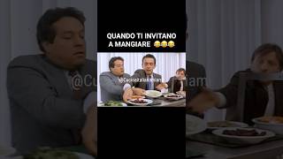 RENATO POZZETTO QUANDO TI INVITANO A MANGIARE 😂😂😂😂😂 [upl. by Ayo]