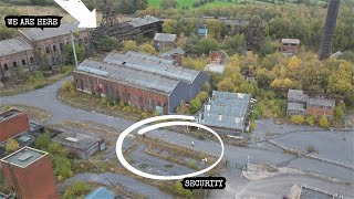 Exploring The Chatterley Whitfield Colliery SECURITY ON SITE [upl. by Lalat]