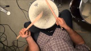 How To Hold Drum Sticks Traditional Grip [upl. by Okoyik]