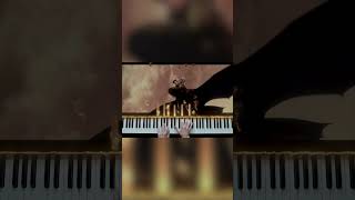 How to train your dragon  Romantic flight Piano version piano shorts johnpowell httyd [upl. by Eenej]