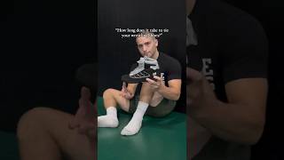 Fastest Way to Tie Wrestling Shoes [upl. by Arawaj]