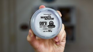 Review y tutorial de la cera Wax and Shine acabado brilloso [upl. by Doi]