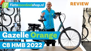 Gazelle Orange C8 HMB 2022  Fietsvoordeelshopnl Product Review [upl. by Casanova]