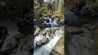 cascada cascade Cauterets région Occitania HautesPyrénéesAltos Pirineos Pont dEspagne [upl. by Adnaval39]