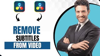 How To Remove Subtitles From A Video In Davinci Resolve Quick amp Easy [upl. by Medovich463]