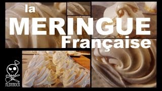 Recette de meringue française  recette facile  pâtisserie  dessert  Albarock [upl. by Knute]