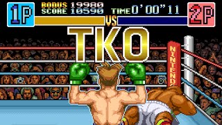 TAS Super Punch Out  2 Player Mode 1P Wins All Fights 10929 InGame Time [upl. by Swain341]