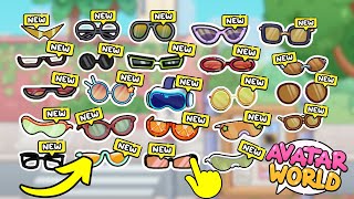 ALL GLASSES LOCATION IN AVATAR WORLD 😍 HIDDEN SECRETS [upl. by Jorgenson]