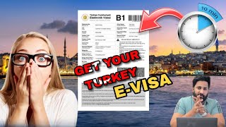 How to Get Turkey eVisa Online in Minutes [upl. by Lynus569]