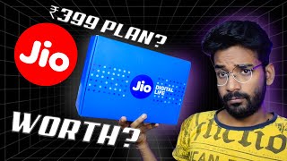 Jio Fiber 399 Plan Review After 6 Months Honest Talk  Speed Ping Installation [upl. by Aynotal]