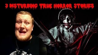 3 Disturbing TRUE Horror Stories by Mr Nightmare REACTION [upl. by Chari115]