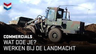 Wat doe je  Defensie commercial Landmacht [upl. by Dnob586]