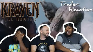 KRAVEN THE HUNTER  Final Trailer Reaction  Sony [upl. by Rimola]