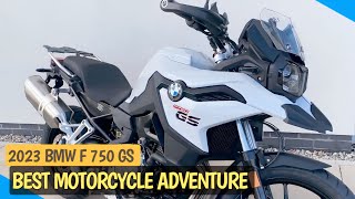 NEW 2023 BMW F 750 GS  Best Motorcycle Adventure [upl. by Pokorny422]