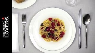 How To Eat Spaghetti  Fine Dining Lovers by SPellegrino amp Acqua Panna [upl. by Avan]