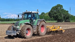 Erpicatura  Semina Mais  Fendt Favorit 926 amp 724 SCR  Alpego Cayman  Kuhn Maxima [upl. by Tserrof]