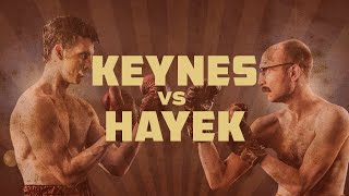 Fight of the Century Keynes vs Hayek  Economics Rap Battle Round Two [upl. by Onaimad768]