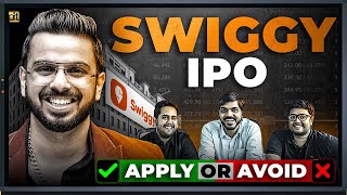 Swiggy IPO Details  Apply or Not for Listing Gains [upl. by Sharai]