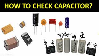 How to Check Capacitor Easily  Capacitor Testing Explained  Electronics Components Test in Hindi [upl. by Wallinga]