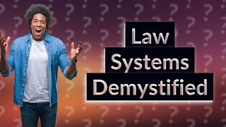 How Can I Distinguish Between Common Law and Civil Law Systems [upl. by Iphigenia164]