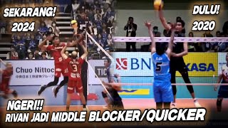 ERA MIDDLE BLOCKER  QUICKER RIVAN NURMULKI DI WOLFDOGS NAGOYA [upl. by Tannenbaum908]