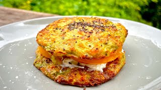 3 INGREDIENT AVOCADO BREAD  Baked Avocado Patties  Keto Bread Low Carb Sandwich [upl. by Rennane]