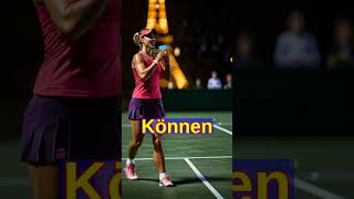 quotDEKerber JubelStart für Angelique Kerber in Paris  Ein neues Kapitel in ihrer Tennis [upl. by Brear]