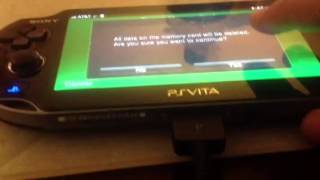 How to fix memory card In the PSVITA [upl. by Flatto980]