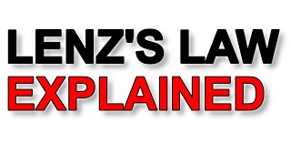 A Level Physics Lenzs Law explained [upl. by Stefanac360]