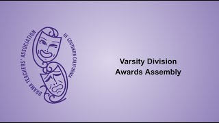 VARSITY 2021 DTASC FESTIVAL AWARDS [upl. by Weihs]