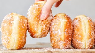 Bomboloni  Traditional Italian Donuts  Bombolone aka Cream Filled Doughnut [upl. by Sakhuja]