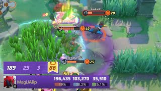 196k Damage on Night Slash Zoroark in Soloq  Pokemon Unite [upl. by Omolhs699]