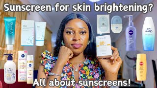 The best sunscreens to use now No white cast radiant glowing skin  best sunscreens to use 2025 [upl. by Brownson]