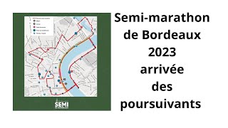 Semi marathon de bordeaux 2023 arrivée suite 2 [upl. by Epifano437]