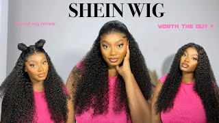 Don’t buy a SHEIN wig unless you watch this videoShein human hair wig review 2023 wig installation [upl. by Dasie530]