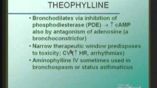 AsthmaTheophyllinermvb [upl. by Tersina]