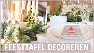 ONZE FEESTTAFEL DECOREREN 🌟✨  Lifestyle Spot [upl. by Onibag]