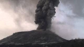 Cameraman was almost hit by lava bombs [upl. by Knarf]