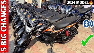 Finally All New Honda Shine 125 2024 Model All Colour Review  New 2024 Honda SP125 Sports Edition [upl. by Masao]